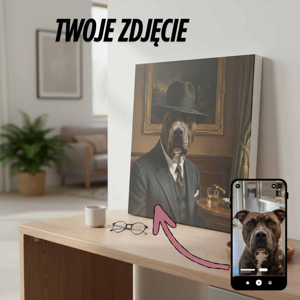 TWÓJ PUPIL MAFIOZO - PORTRET TWOJEGO PSA