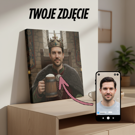 PIJANY KRÓL - TWÓJ PORTRET