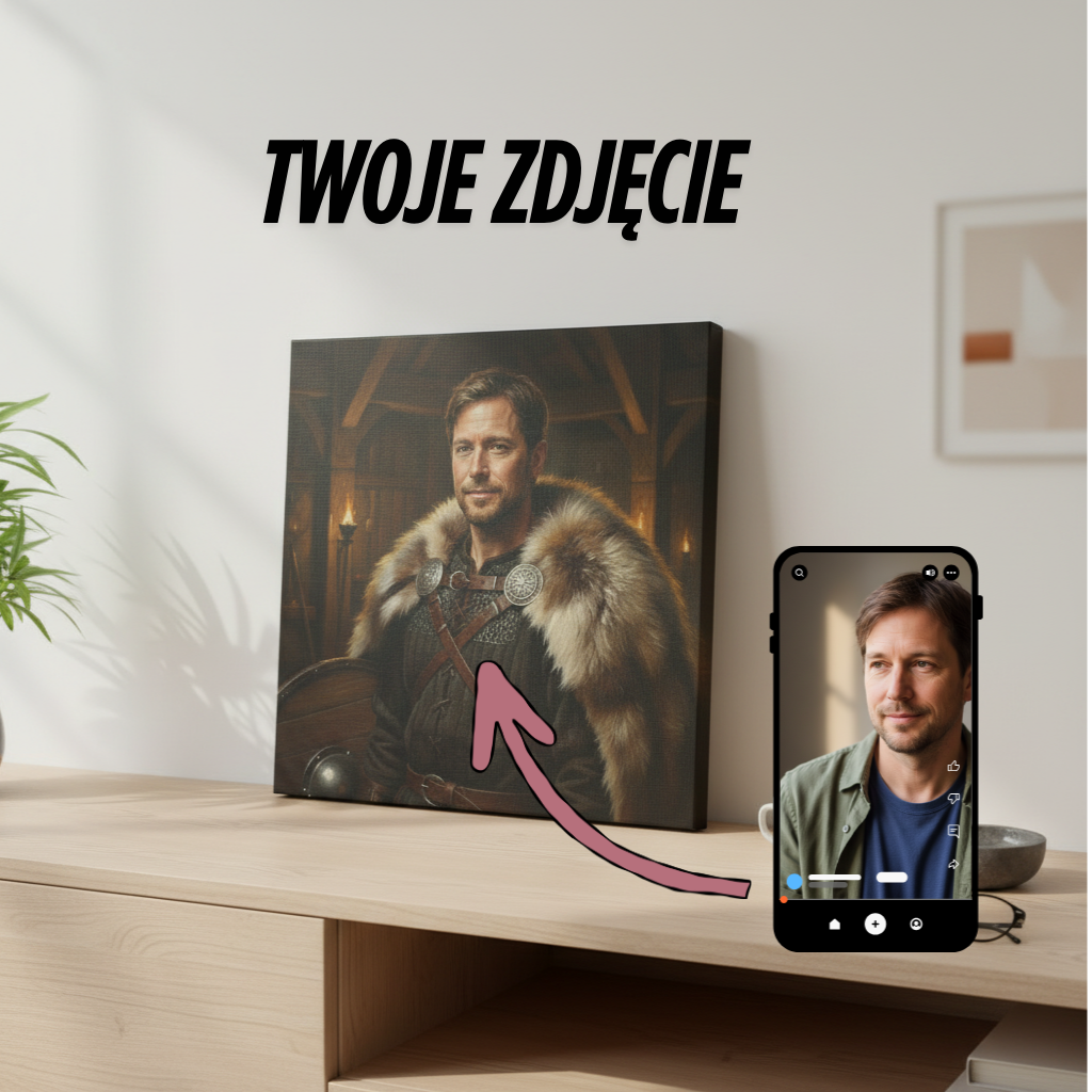 MAJESTATYCZNY WIKING - TWÓJ PORTRET