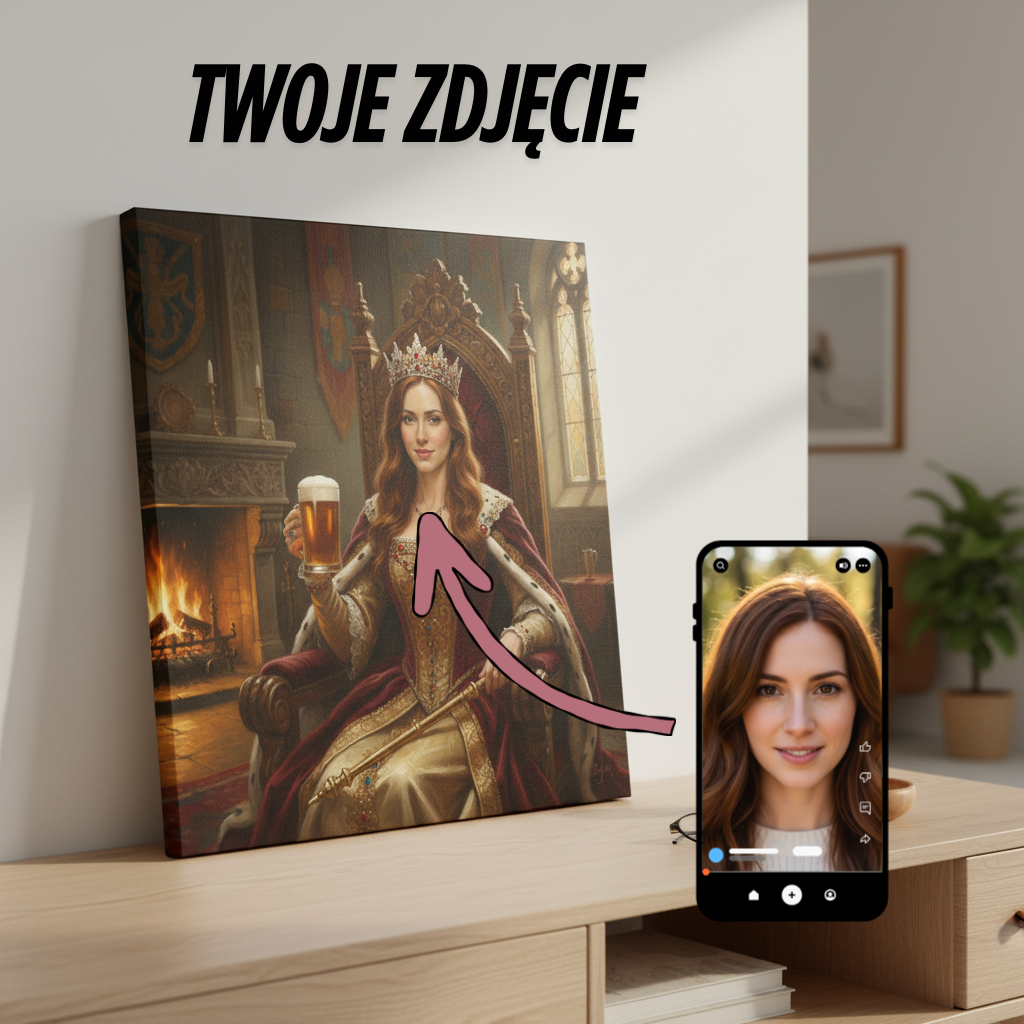 PIJANA KRÓLOWA - TWÓJ PORTRET