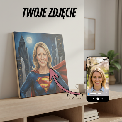 SUPERBOHATERKA - TWÓJ PORTRET