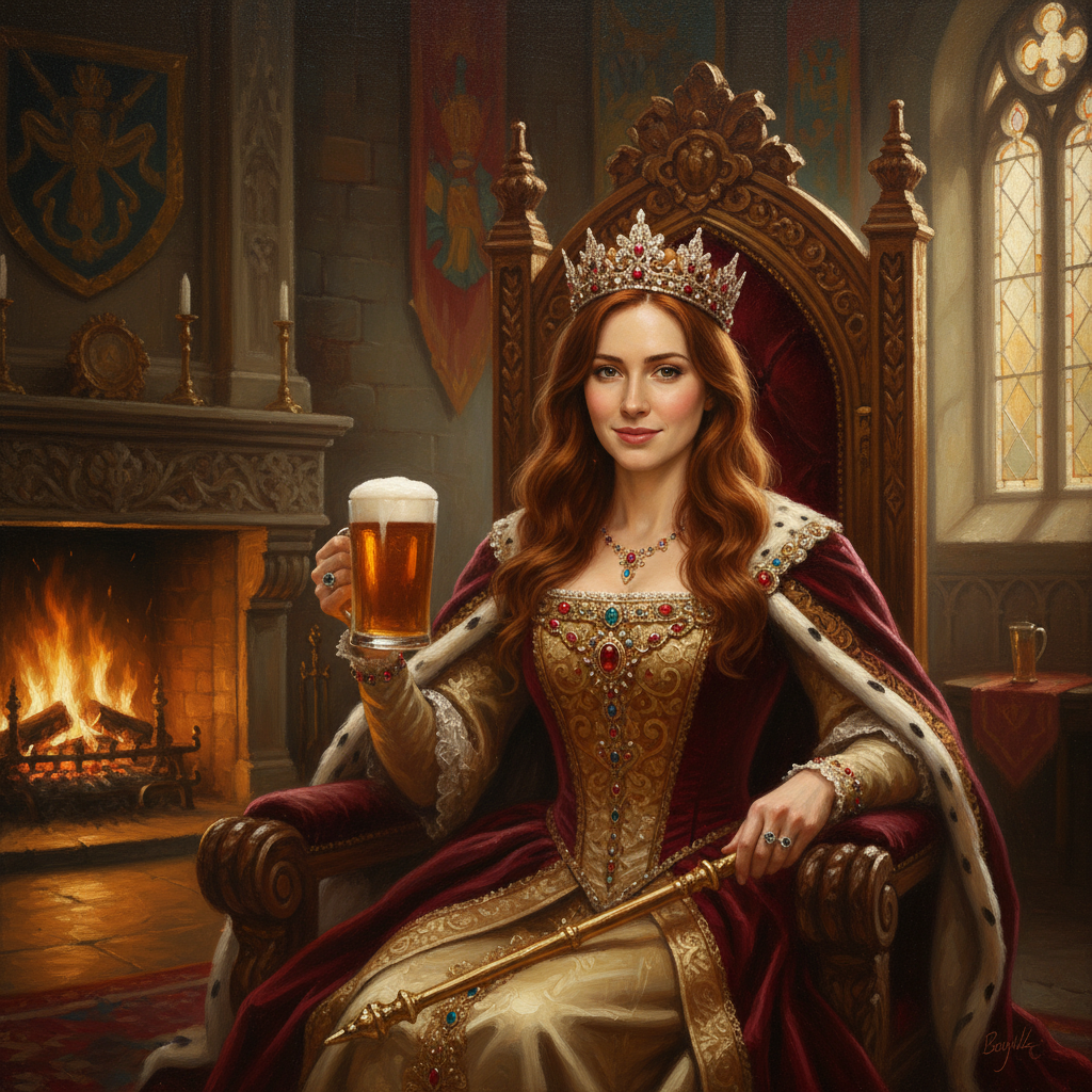 PIJANA KRÓLOWA - TWÓJ PORTRET