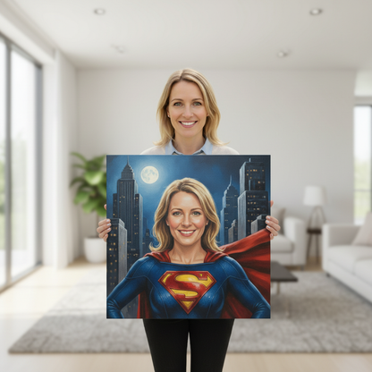 SUPERBOHATERKA - TWÓJ PORTRET