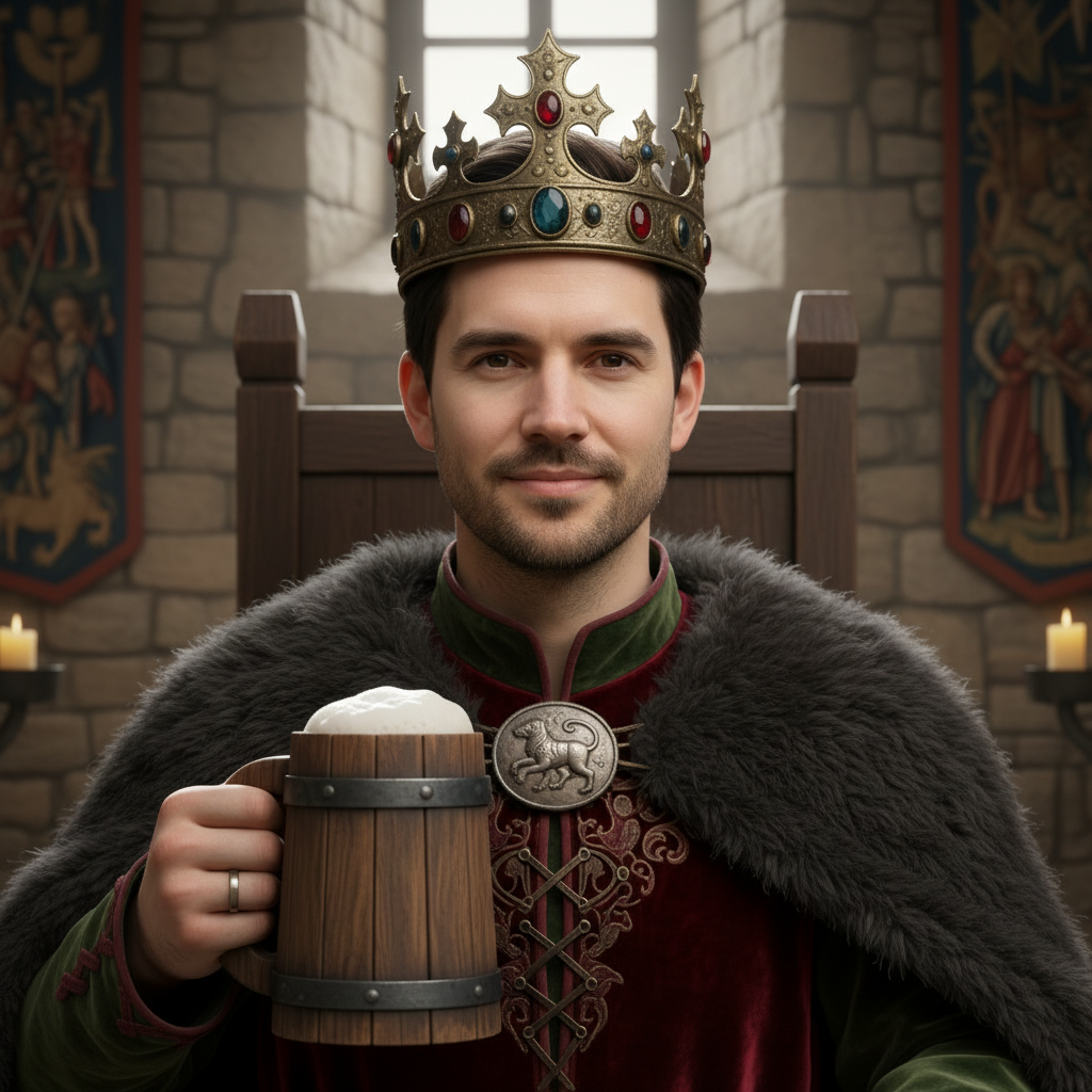 PIJANY KRÓL - TWÓJ PORTRET